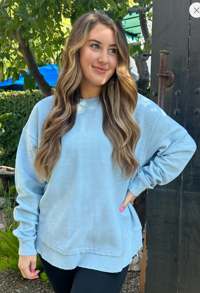 Kassie's Corded Pullover