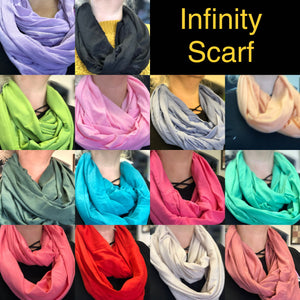 Colored Infinity Scarf